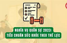 Tiêu Chuẩn Sức Khoẻ Nghĩa Vụ Công An 2023 Tphcm